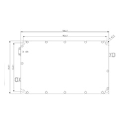 HS-Gain40dB P1dB40dBm Power Amplifier With SMAF (1-8G)